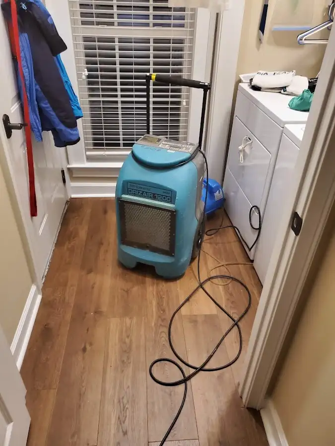 Commercial dehumidifier deployed for Crawl Space Restoration in Pingree Grove