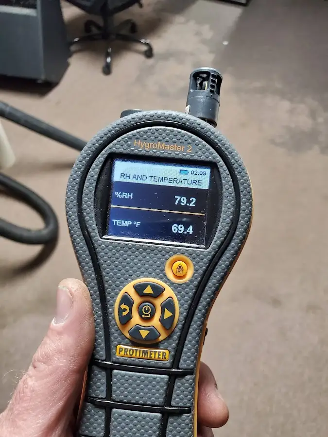 Moisture meter humidity assessment for Fire & Smoke Damage Restoration in Pingree Grove