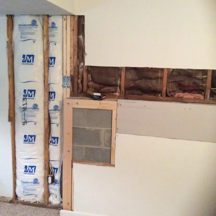 Wall insulation replacement during Structural Drying in Pingree Grove